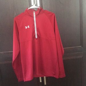 Under Armour red mens pullover